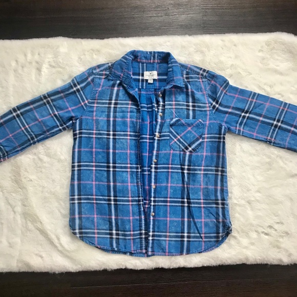 🌻 3/$20 American Eagle Flannel - Picture 2 of 6